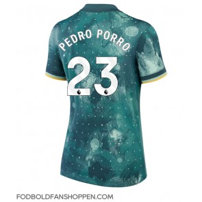 Tottenham Hotspur Pedro Porro #23 Tredjetrøje Dame 2024-25 Kortærmet